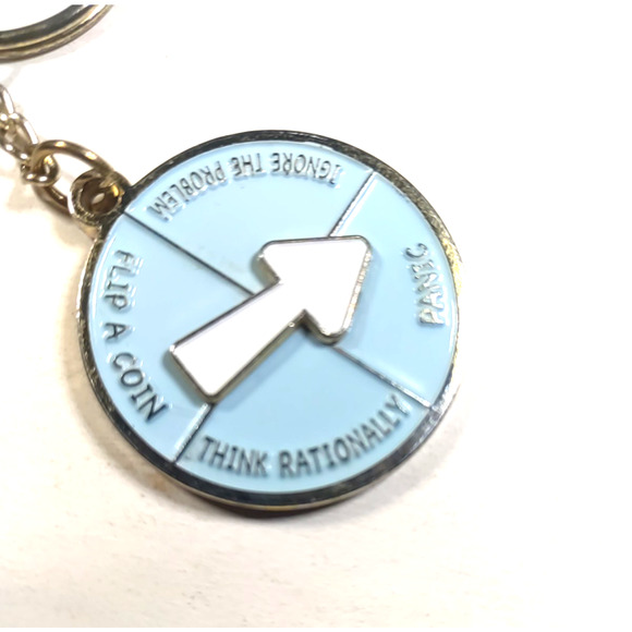Kara Spinner Keychain Fun Humor Feelings - Picture 4 of 8